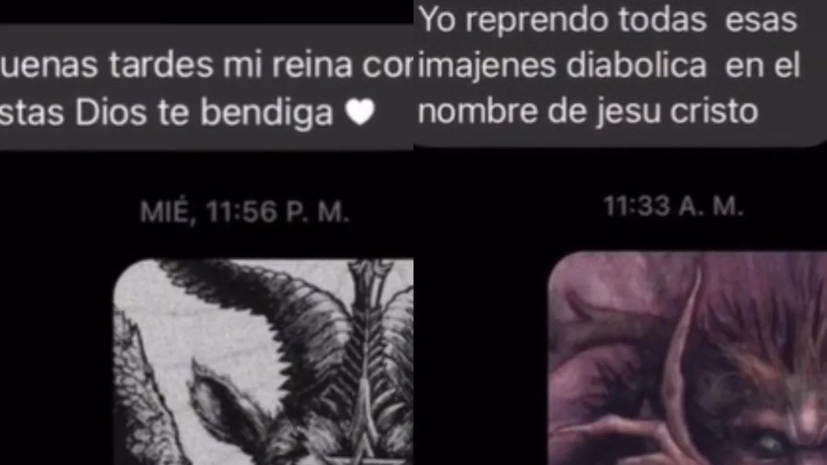 Mujer responde a acosador con audios satánicos en Facebook y revela asedio en redes