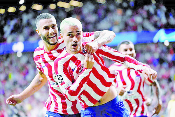 Gana Atlético juego de locos con gol de Griezmann