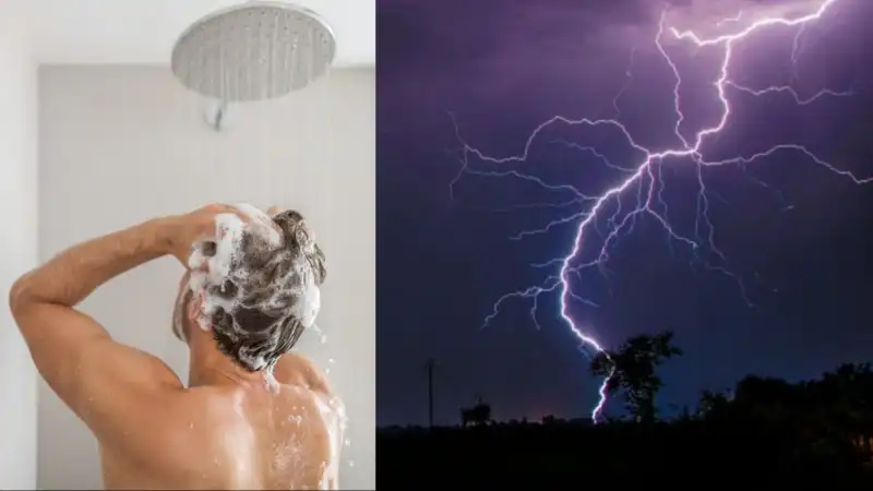 No te duches durante una tormenta. Te explicamos por qué