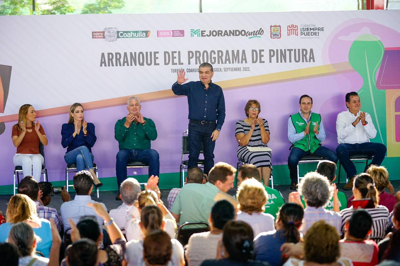 EN TORREÓN, ARRANCA MARS PROGRAMA DE PINTURA A BAJO COSTO
