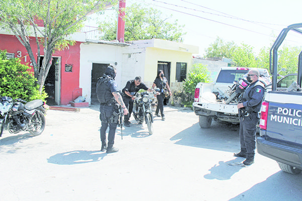 Desmantelan banda de roba motocicletas