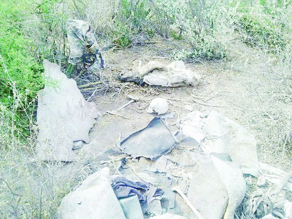 Encuentra restos de guerrerense en sierra
