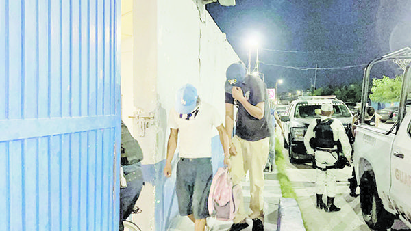 Encierran a seis en operativo policiaco