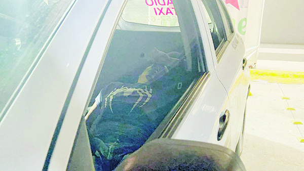 Desaparece en taxi; lo encuentran dormido