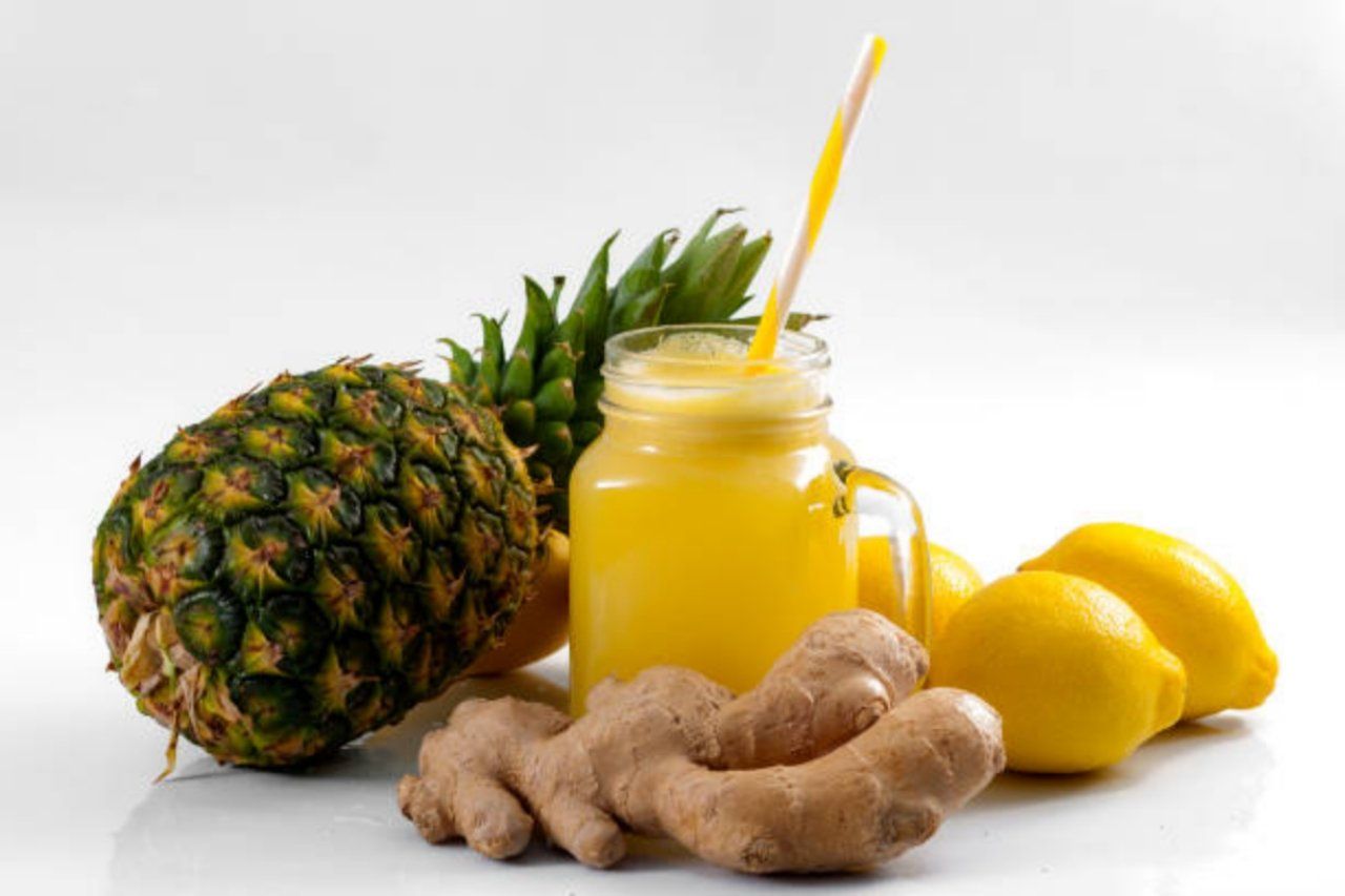 Qué pasa si mezclas la piña con el jengibre
