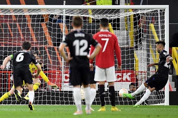 Sufre Manchester United revés en la Europa League