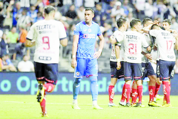 Sufre Cruz Azul séptima derrota en el AP2022