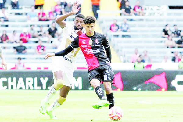 Siguen Pumas y Atlas sin poder salir de la mala racha