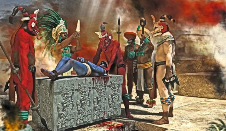 CALMAR A LOS DIOSES CON SANGRE: 4 CULTURAS ANCESTRALES QUE PRACTICARON SACRIFICIOS HUMANOS