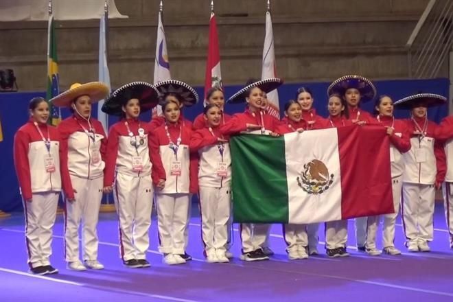Brilla México en Panamericanos de Cheerleading