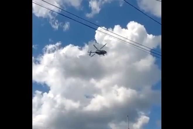 Se desploma helicóptero de la Marina en Tabasco