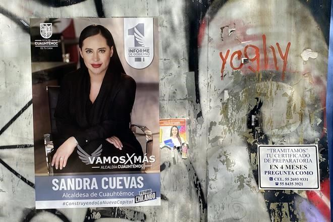 Consideran insulto anuncios que promueven a Sandra Cuevas