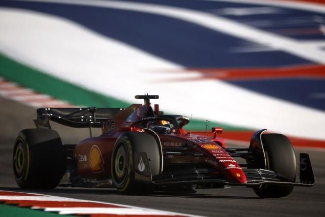 Registra Leclerc mejor tiempo en P2 en EU; Checo es décimo
