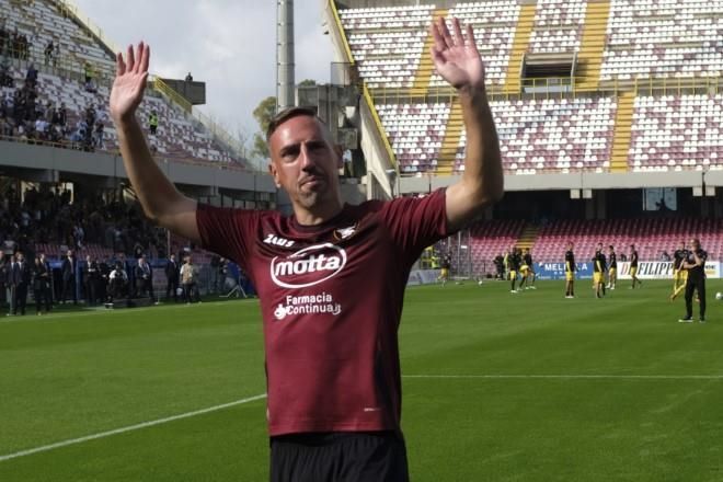 Franck Ribéry se despide entre lágrimas