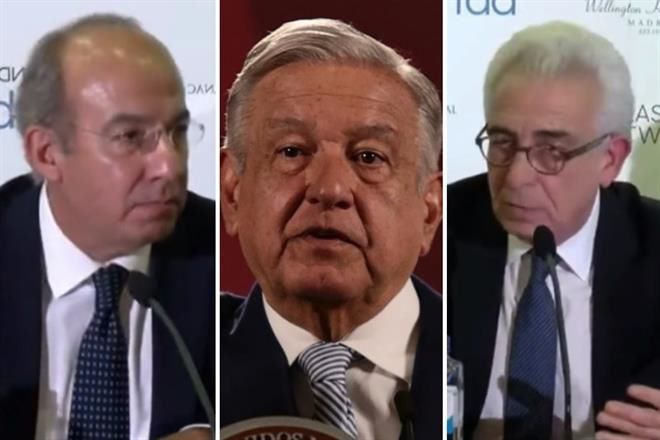 ‘Títeres y peleles’, responde AMLO a FCH y Zedillo