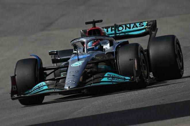 Russell registra el mejor tiempo de la P2 del GP de México