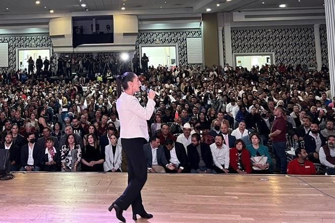 Realiza Sheinbaum gira en Chihuahua