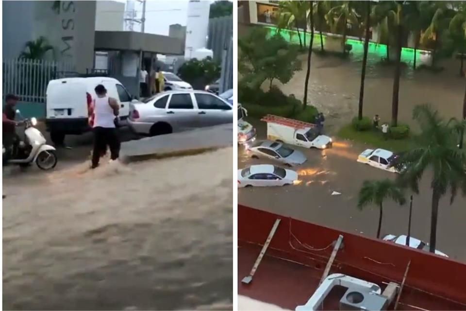 Pegan lluvias e inundaciones a Acapulco