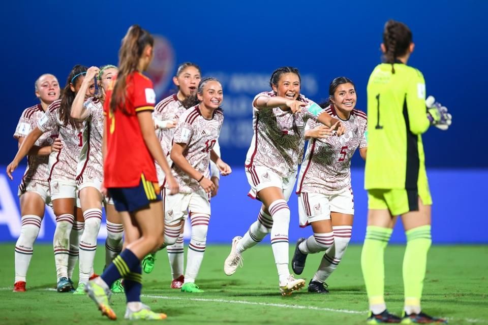 Tiene México revancha y vence a España en Femenil Sub 17