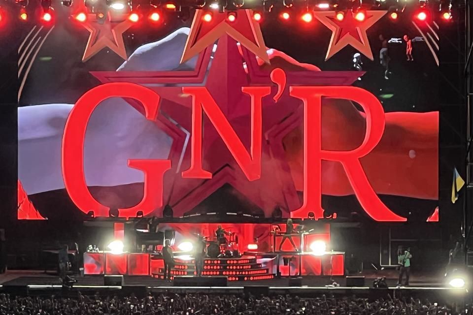 Despliega Guns N’ Roses su ‘jungla’ rockera en CDMX