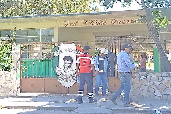 Afectaron las lluvias escuelas de Múzquiz