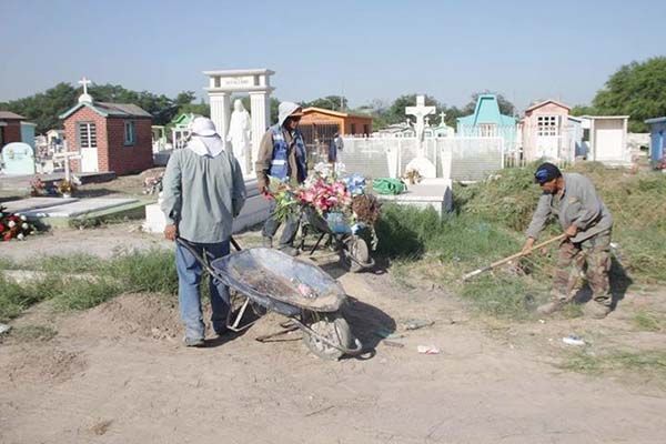 Por arrancar Municipio limpieza de panteones