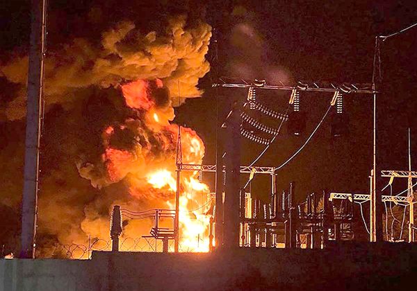 Ucrania bombardea planta eléctrica rusa en zona fronteriza