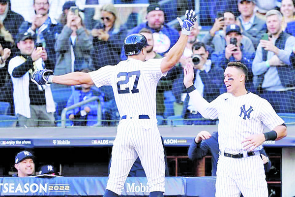 Yanquis van a la Serie de Campeonato