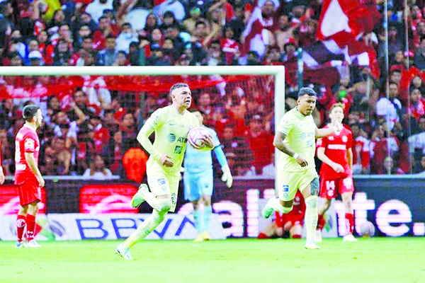 Se quema América en el infierno de Toluca