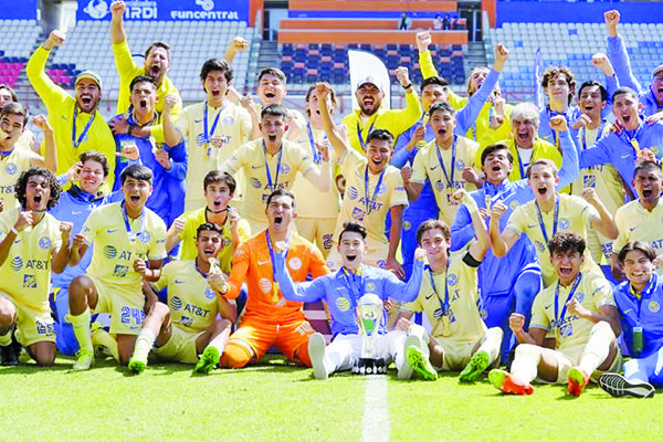 Conquista América el título Sub 18