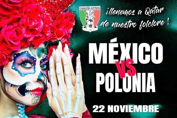 Convocan caravanas para apoyar a México en Qatar 2022