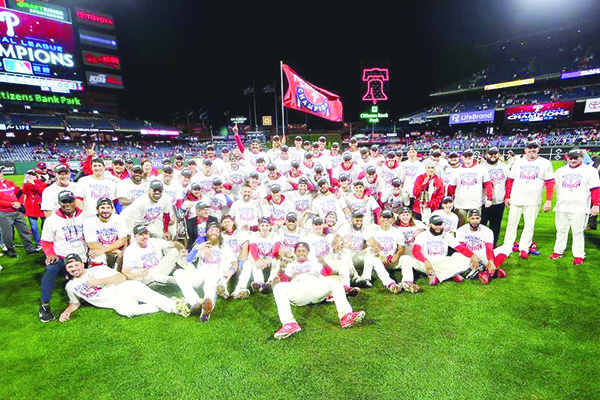 Se coronan Phillies en la Nacional y van a Serie Mundial