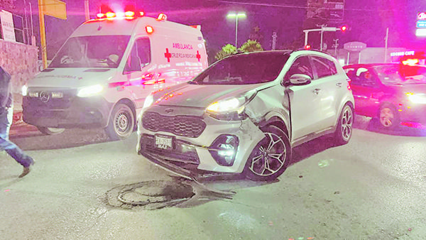 Atrabancado provoca choque en el Pape