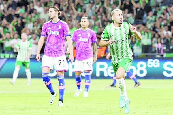 Agoniza la Juventus en Champions League