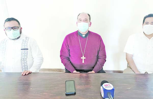 Mantendrán en misas el uso del cubrebocas
