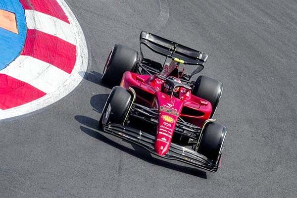GP de México: domina Ferrari práctica 1 y Checo es tercero