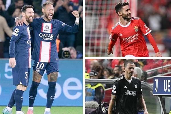 Van PSG y Benfica a Octavos de Champions; Juve queda fuera