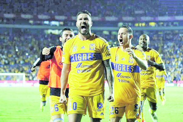 Vence Tigres 2-0 a Necaxa y enfrentará a Pachuca en Cuartos