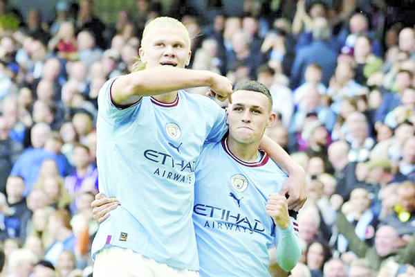 Terminan Haaland y Foden con el Manchester United