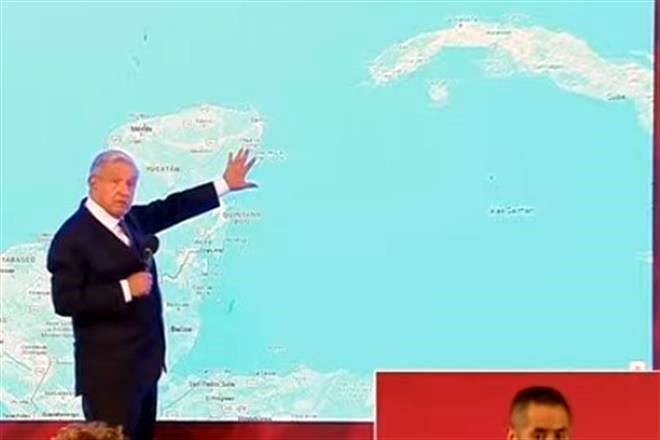 ‘Muy probable’ traer balasto de Cuba para Tren Maya.- AMLO