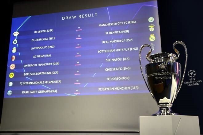 Madrid-Liverpool y Bayern-PSG, en Octavos de Champions