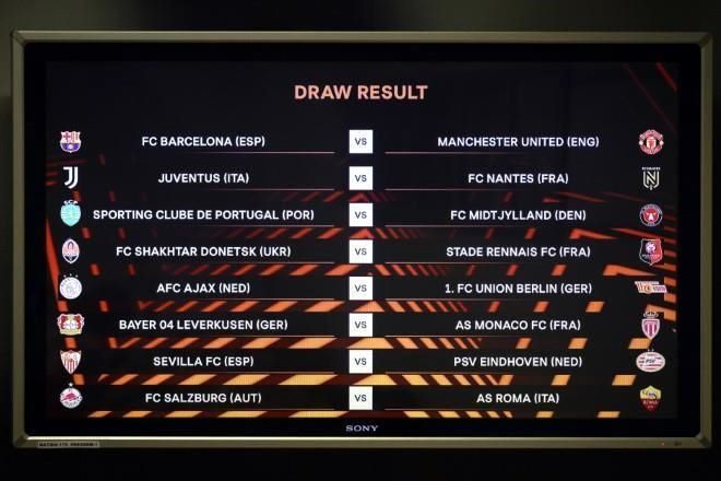 Va Barcelona ante Manchester United en la Europa League