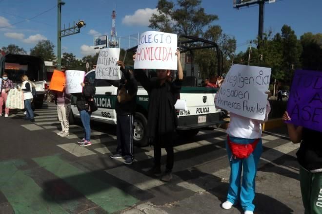 Protestan por muerte de niño en Colegio Williams