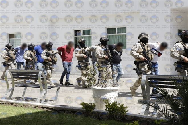 Reportan a 7 detenidos por narcobloqueos en Celaya