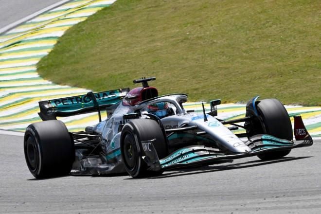 Gana Russell carrera Sprint en Brasil; Checo saldrá cuarto