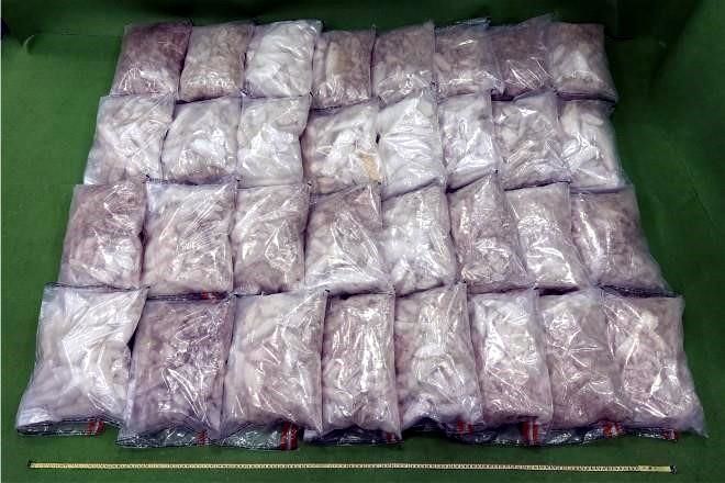 Hong Kong incauta 100 kg de metanfetamina de México