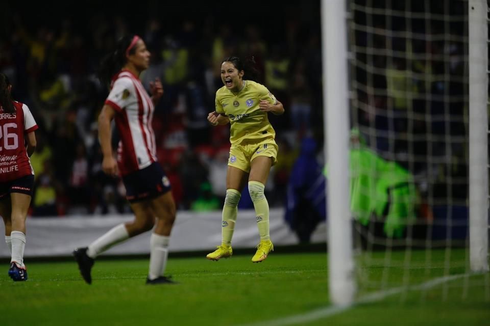 América saca ventaja ante Chivas en ida de Semifinal Femenil