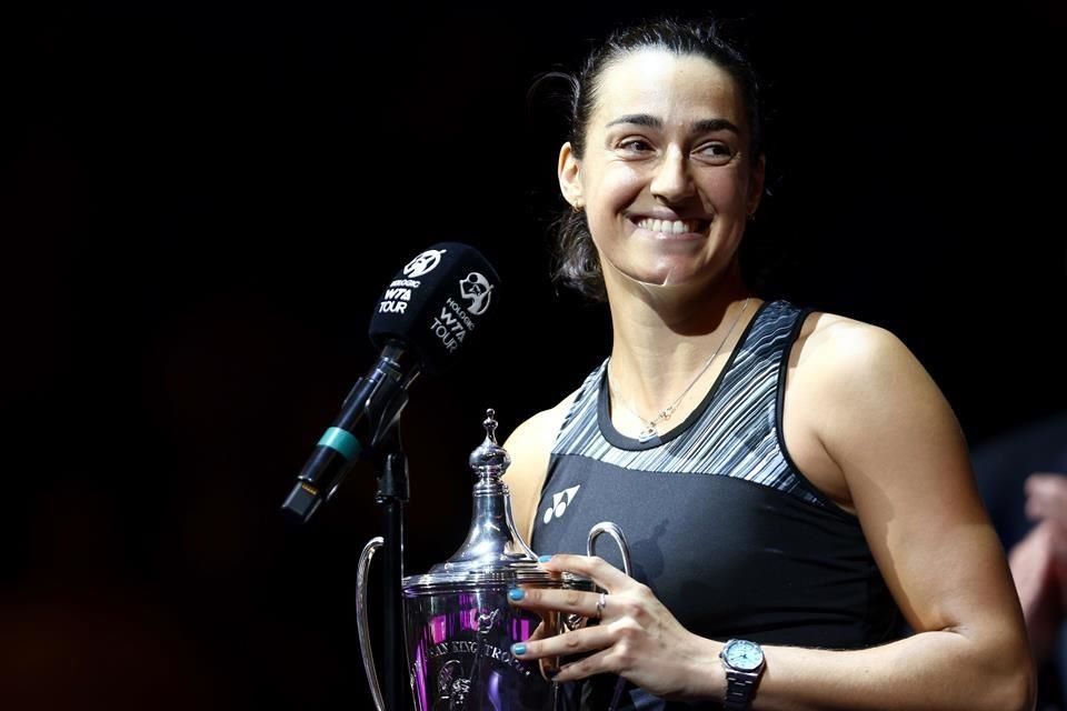 Es Caroline Garcia campeona del WTA Finals