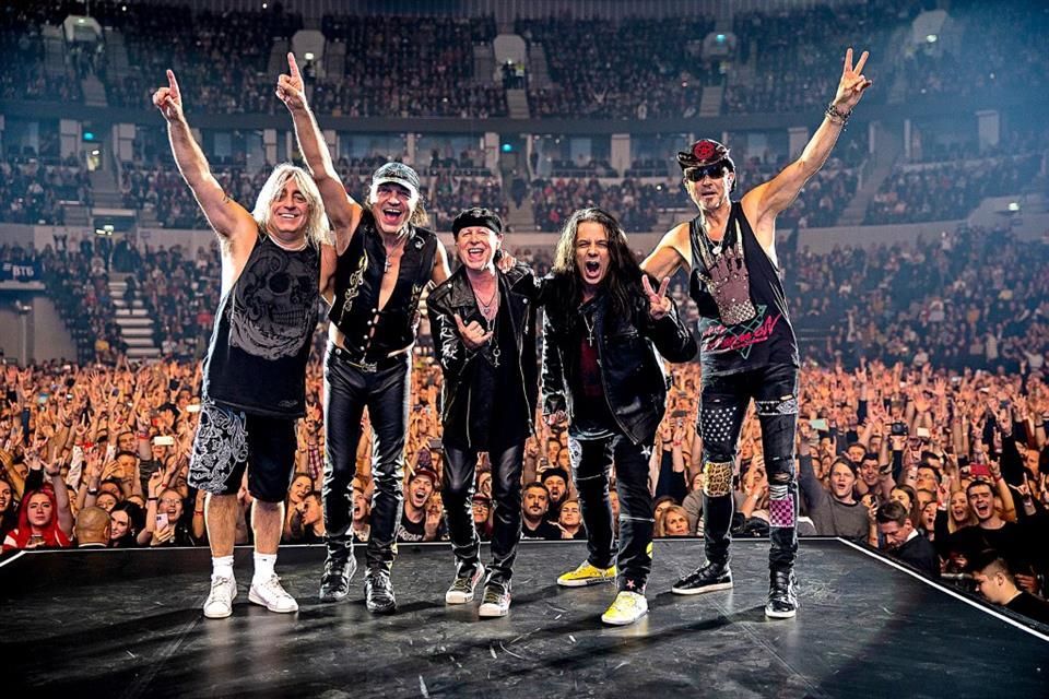 Cumplirá Scorpions seis décadas sin dejar de rockear