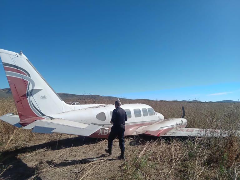 Aterriza de emergencia aeronave con 9 pasajeros en Durango￼